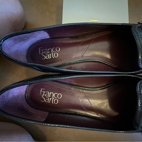 Franco Sarto Black Women's Loafers - Picture 4 of 8